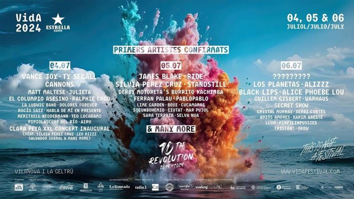 Cartell del Vida Festival 2024