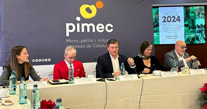 El president de Pimec, Antoni Cañete