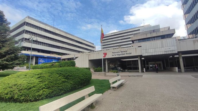 Sede de la Tesorería de la Seguridad Social en Madrid.