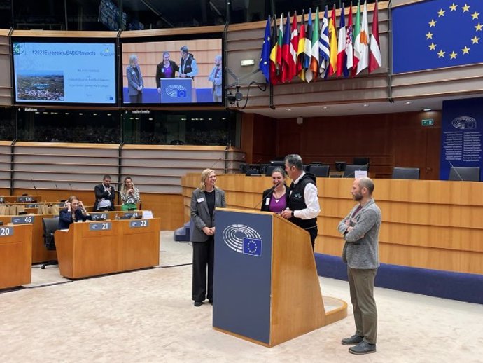 Entrega del premi a Brusselles