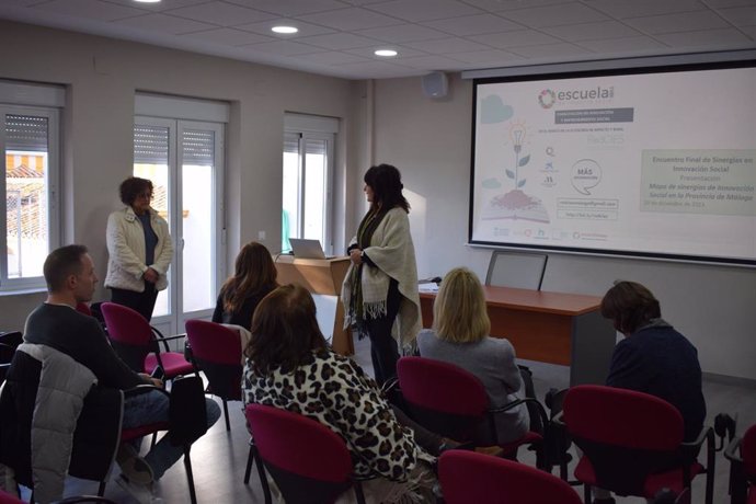 La Escuela de Impacto Social de La Noria de la Diputación provincial de Málaga y la Red CIES (Red de entidades para el desarrollo del talento y la innovación social) han clausurado su programa de formación para emprendedores y entidades sociales