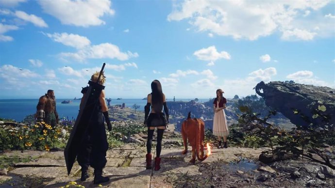 Captura del trailer de Final Fantasy VII Rebirth