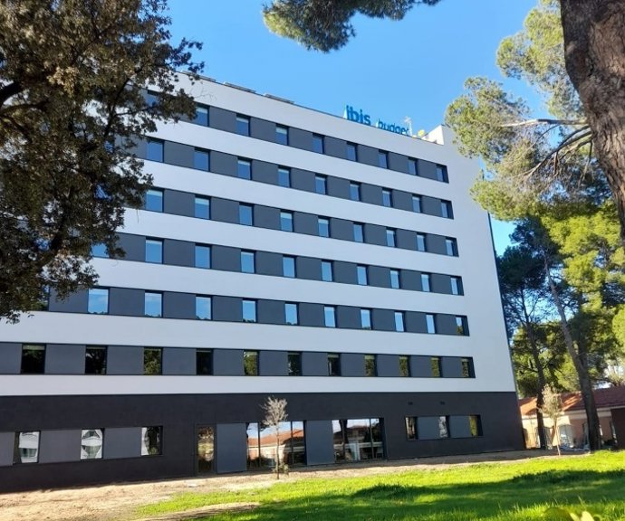 El Ibis Budget Madrid Aeropuerto.