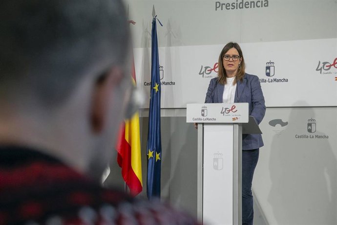 La portavoz del Gobierno de C-LM, Esther Padilla