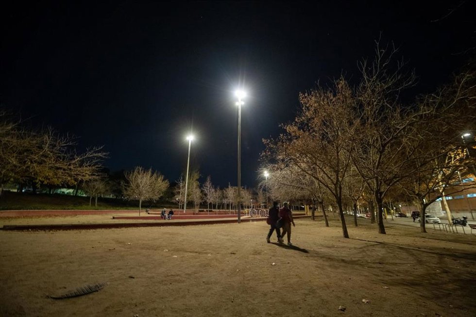 El parque del Turonet de Cerdanyola (Barcelona).