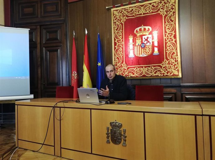 El delegado territorial de la Agencia Estatal de Meteorología en Navarra (AEMET), Pedro Oria.