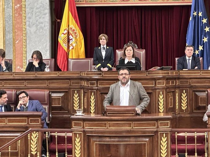 El diputado de Sumar Més, Vicen Vidal.