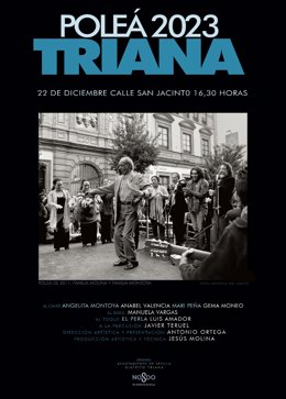 Cartel de la Poleá de Triana de esta Navidad