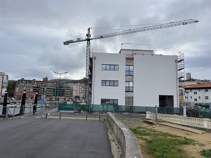 Obras del Centro de Formación Náutico-Pesquera de Laredo