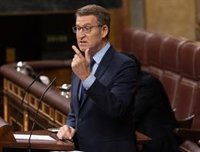 Feijóo dice que le gustaría que Sánchez tratase al PP como a Aizpurúa: "La perra gorda es la que le da Bildu"