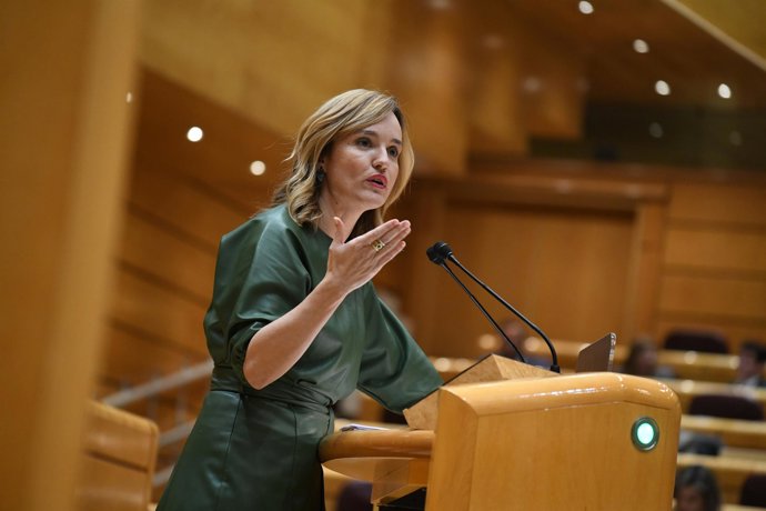 La ministra Portaveu i ministra d'Educació, Formació Professional i Esport, Pilar Alegría, 