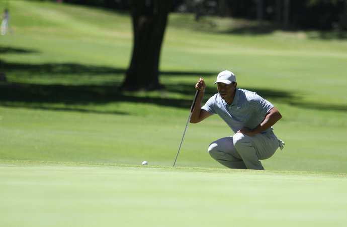 Archivo - 21 February 2019, Mexico, Mexico City: US golfer Tiger Woods in action on the first day of the 2019 WGC-Mexico Championship at Chapultepec Golf Club. Photo: Oscar Ramírez/NOTIMEX/dpa