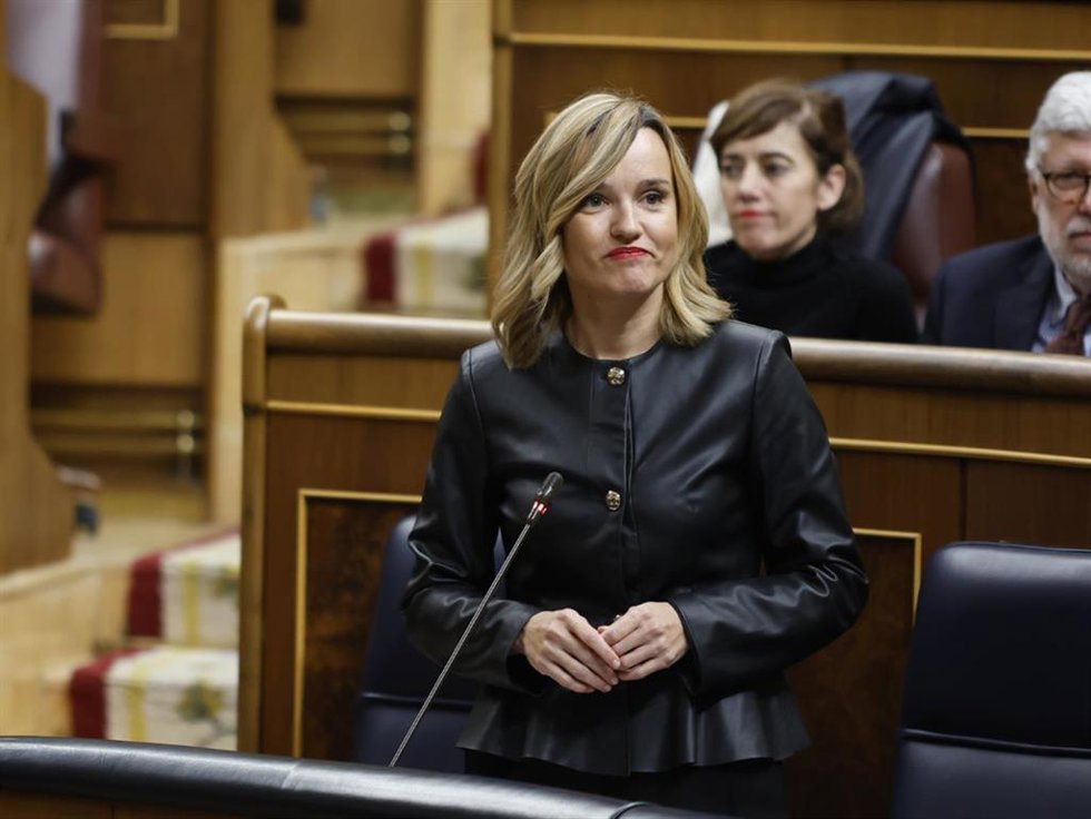 PIlar Alegría, ministra de educación y Potavoz del Gobierno