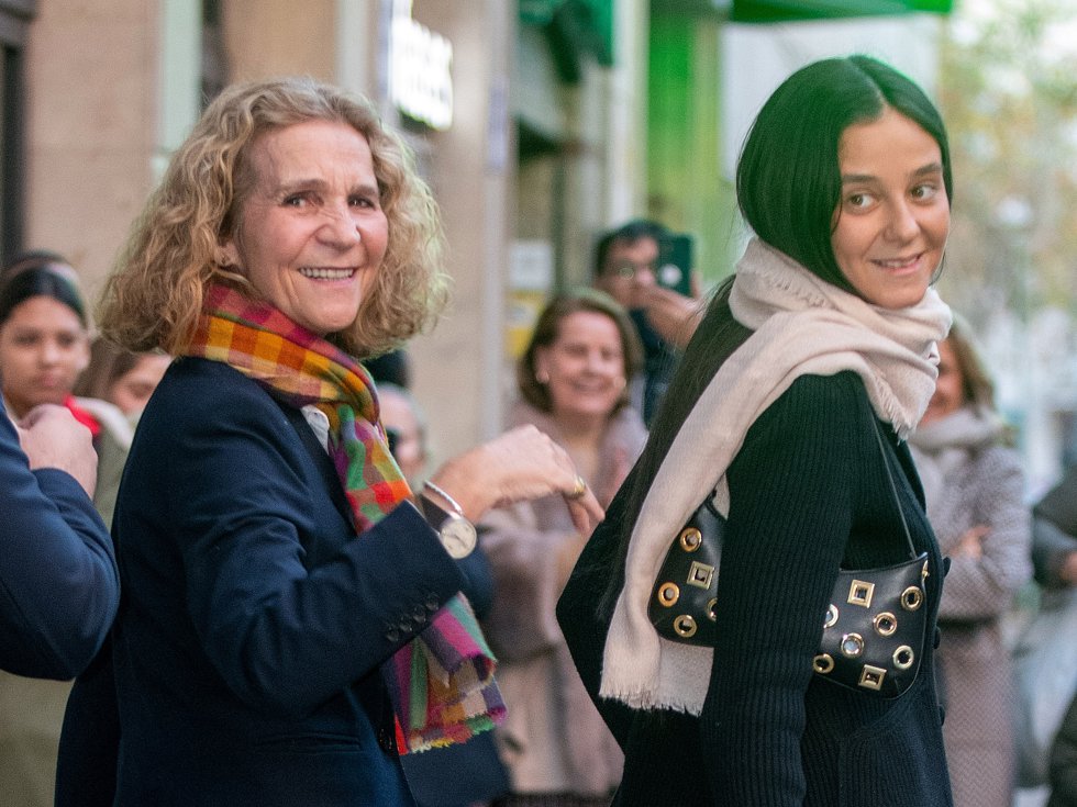 La Infanta Elena y su hija Victoria Federica