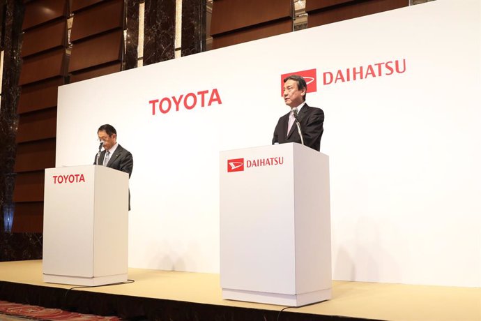 Archivo - Foto de archivo de un acuerdo entre Toyota y Daihatsu