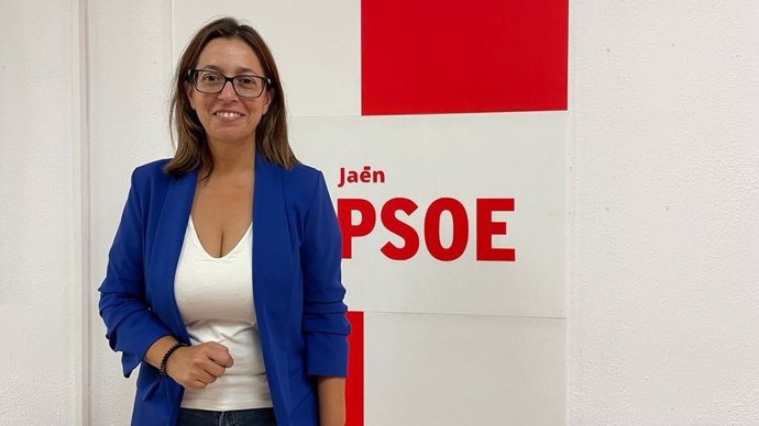 Archivo - La concejala del PSOE en el Ayuntamiento de Jaén África Colomo.