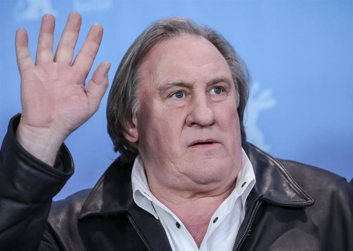 Archivo - El actor francés Gérard Depardieu