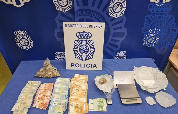 Droga incautada en Logroño