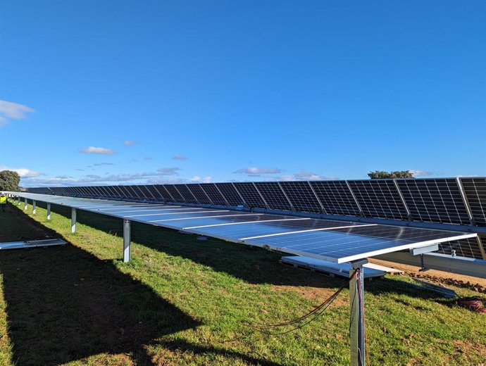 Parque fotovoltaico de Auddax Renovables.