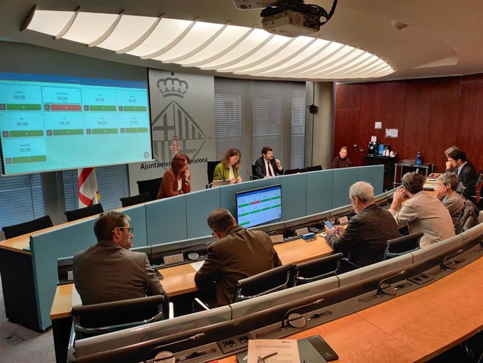 Comisión extraordinaria de Urbanismo de Barcelona.