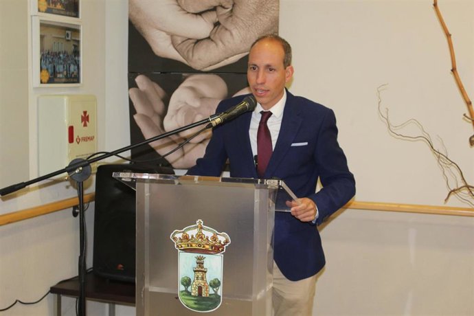 El presidente de Vox en Toledo, Daniel Arias. Imagen de archivo.