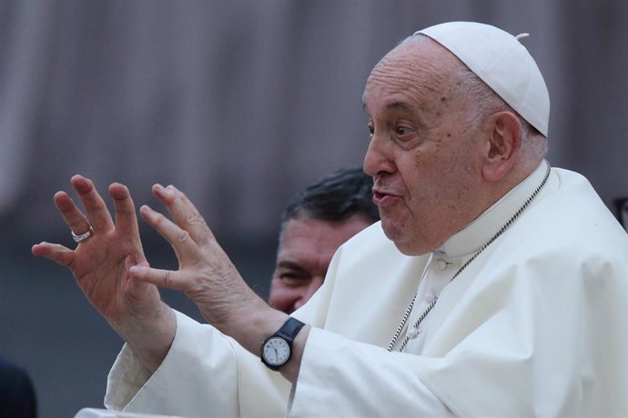 Archivo - El Papa en una foto de archivo