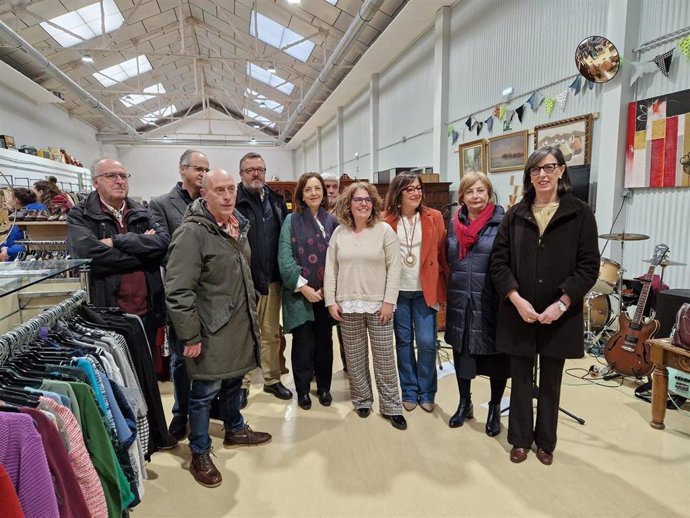 Visita de Nieves Roqueñí a Riquirraque.