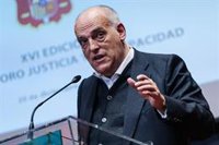 Tebas: "La Superliga tiene cero opciones de celebrarse"