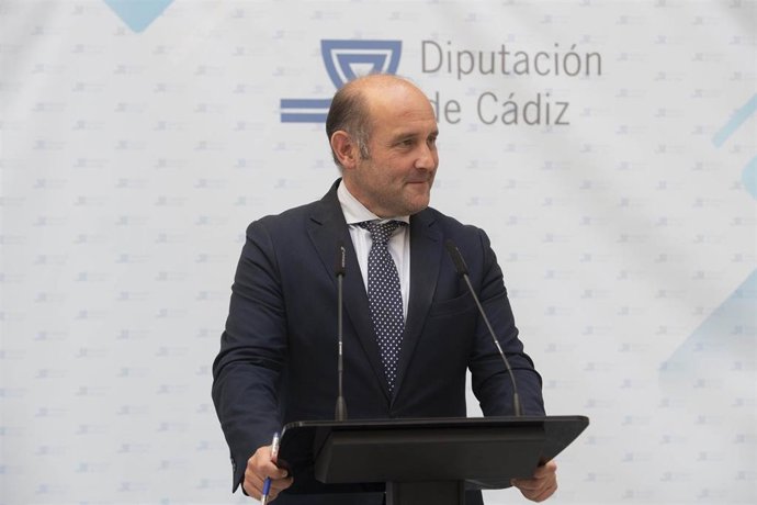 Juancho Ortiz, vicepresidente primero de Diputación y responsable del Área de Economía, Hacienda y Gestión Administrativa.