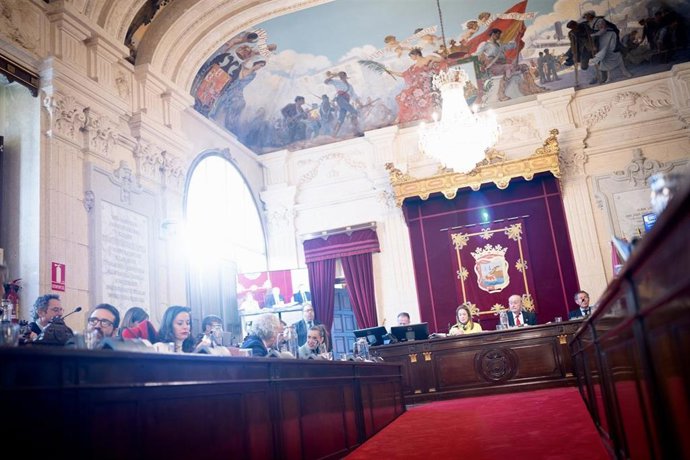 Pleno del Ayuntamiento de Málaga