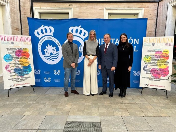 La Diputación colabora con la modelo Laura Sánchez para la promoción del destino Huelva en 'We Love Flamenco'.