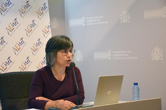 La delegada de la Agencia Estatal de Meteorología en Castilla-La Mancha, Eroteida Sánchez
