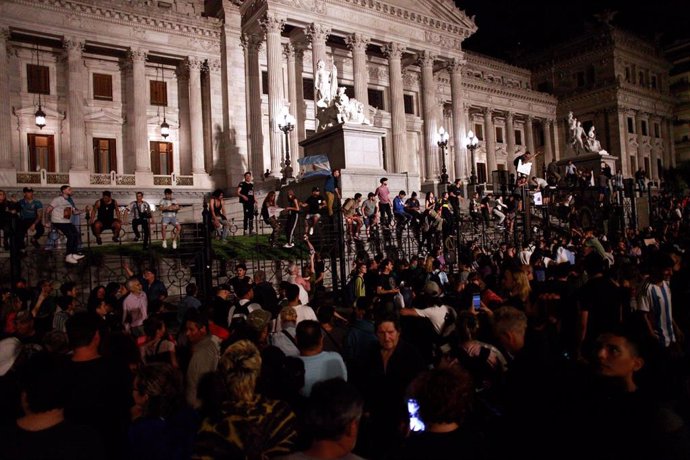 Protestas en Buenos Aires contra el Gobierno de Javier Milei