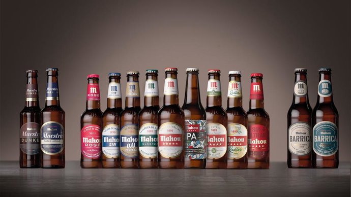 Incluye todas las gamas de producto Mahou.