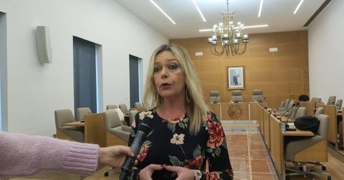 La diputada provincial del PSOE en la Diputación de Huelva Rocío Cárdenas