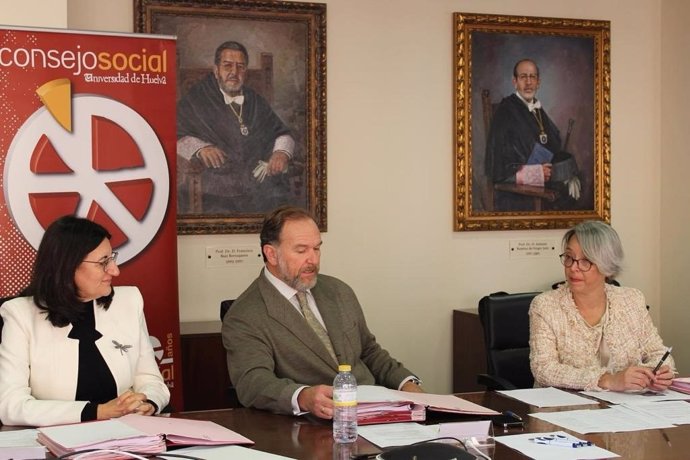 Pleno del Consejo Social de la Universidad de Huelva.