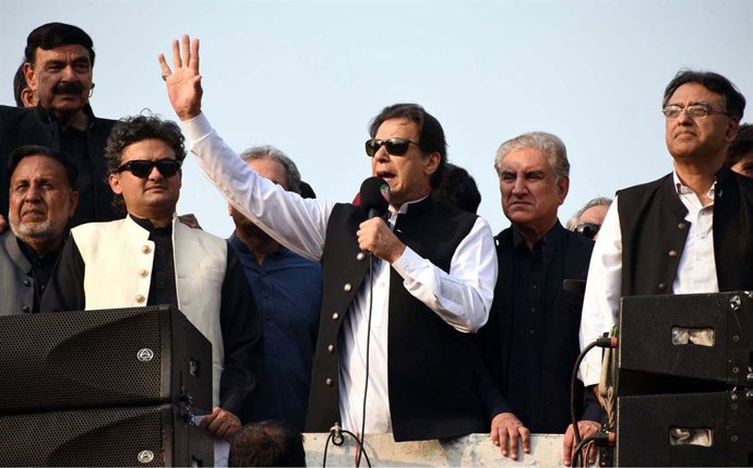 Archivo - Imagen de archivo del ex primer ministro de Pakistán, Imran Jan