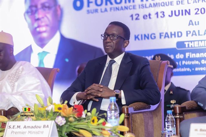 Archivo - El primer ministro de Senegal, Amadou Ba
