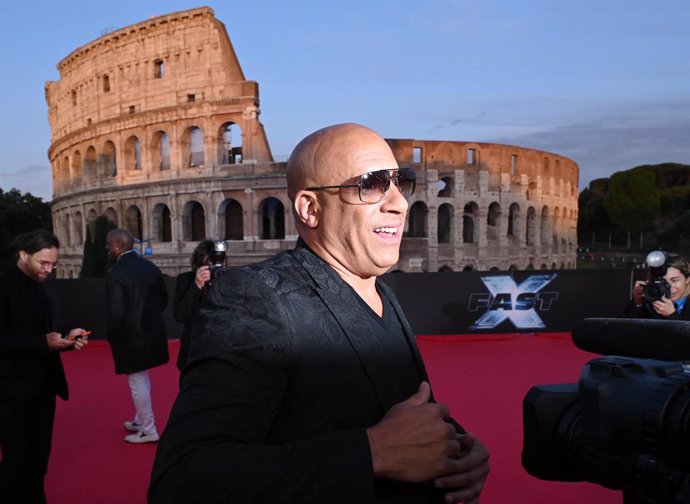 Archivo - Vin Diesel En Roma Presentando Fast And Furious 10 Fast X