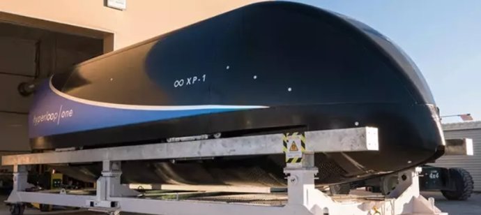 Prototipo de cápsula de Hyperloop One