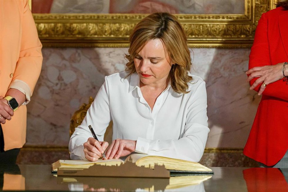 Archivo - La ministra de Educación y Formación Profesional, Pilar Alegría
