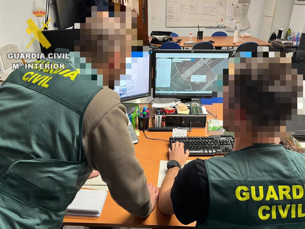Agentes de la Guardia Civil.