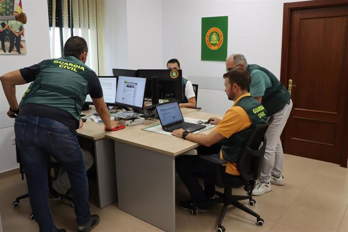 El 'Equipo @' de la Guardia Civil.