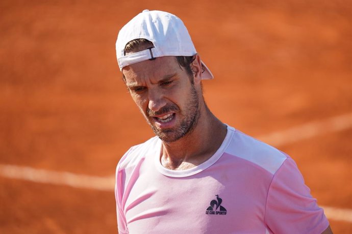 Archivo - Richard Gasquet of France during the Hopman Cup 2023, ITF World Mixed Team Championships on July 21, 2023 at Nice Lawn Tennis Club in Nice, France - Photo Emilie Lohmann / OLLI Media / DPPI