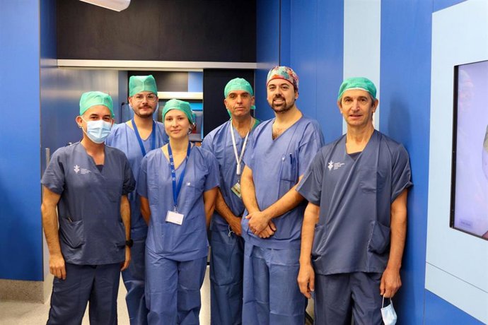 El General de Valncia realiza una cirugía colorrectal guiada por modelos virtuales en 3D