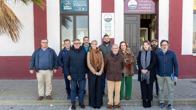 Reunión de Vox con la Cofradía de pescadores de Sanlúcar de Barrameda (Cádiz)