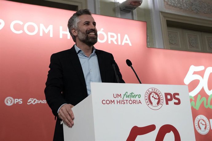 Pedro Nuno Santos, secretario general del Partido Socialista (PS) de Portugal.