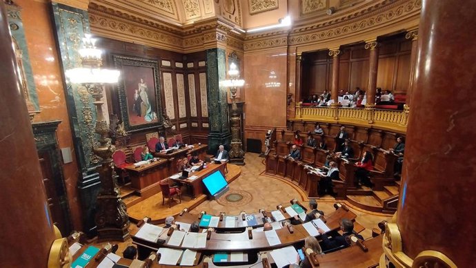 Pleno del Ayuntamiento de Barcelona de diciembre.
