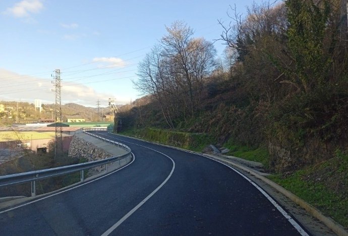 Vial de acceso a Valnalón