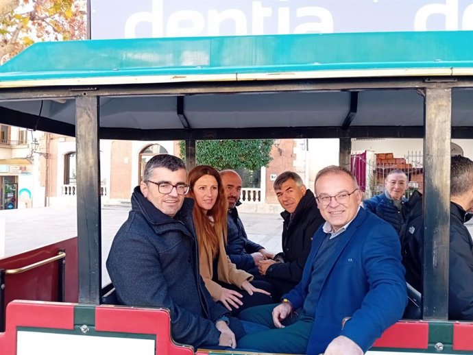 Tren turístico de Baza por Navidad